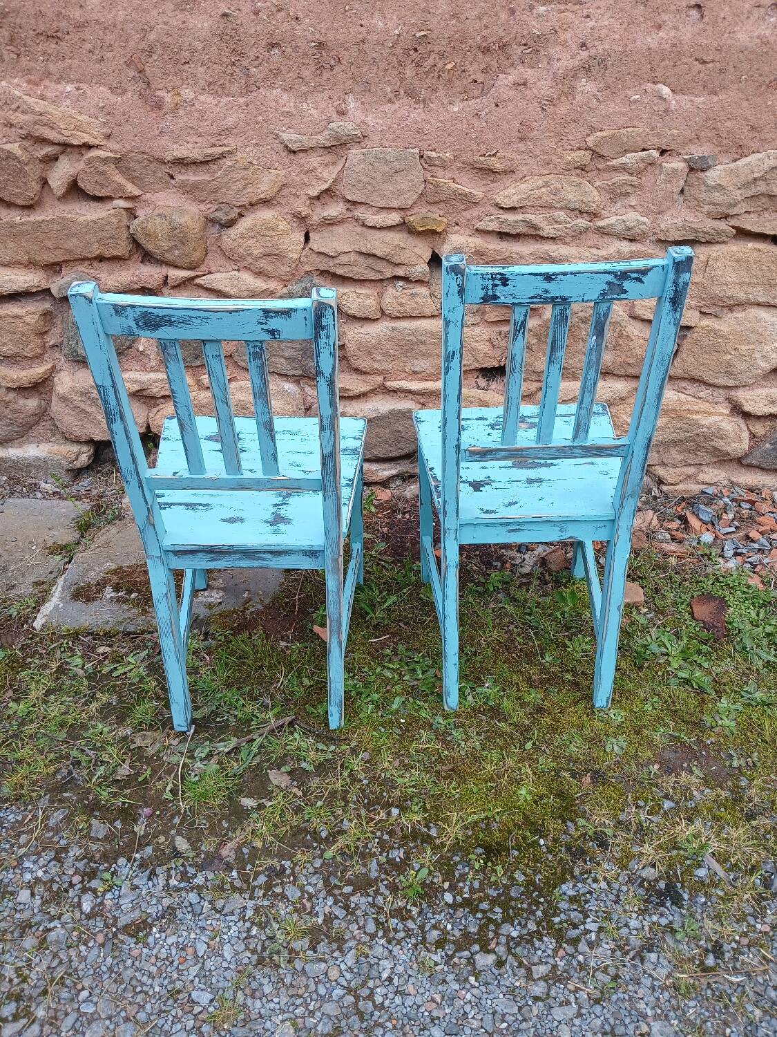 2 vintage style chairs