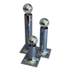 Space Age ceiling lights in chrome by Rolf Krüger for Staff Leuchten, A