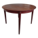 Round teak table by Johannes Andersen for Mobler Samcom Scandinavian.