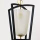 Kalmar Vienna suspended lantern in brass, mid-century style, Austria, 1950s.