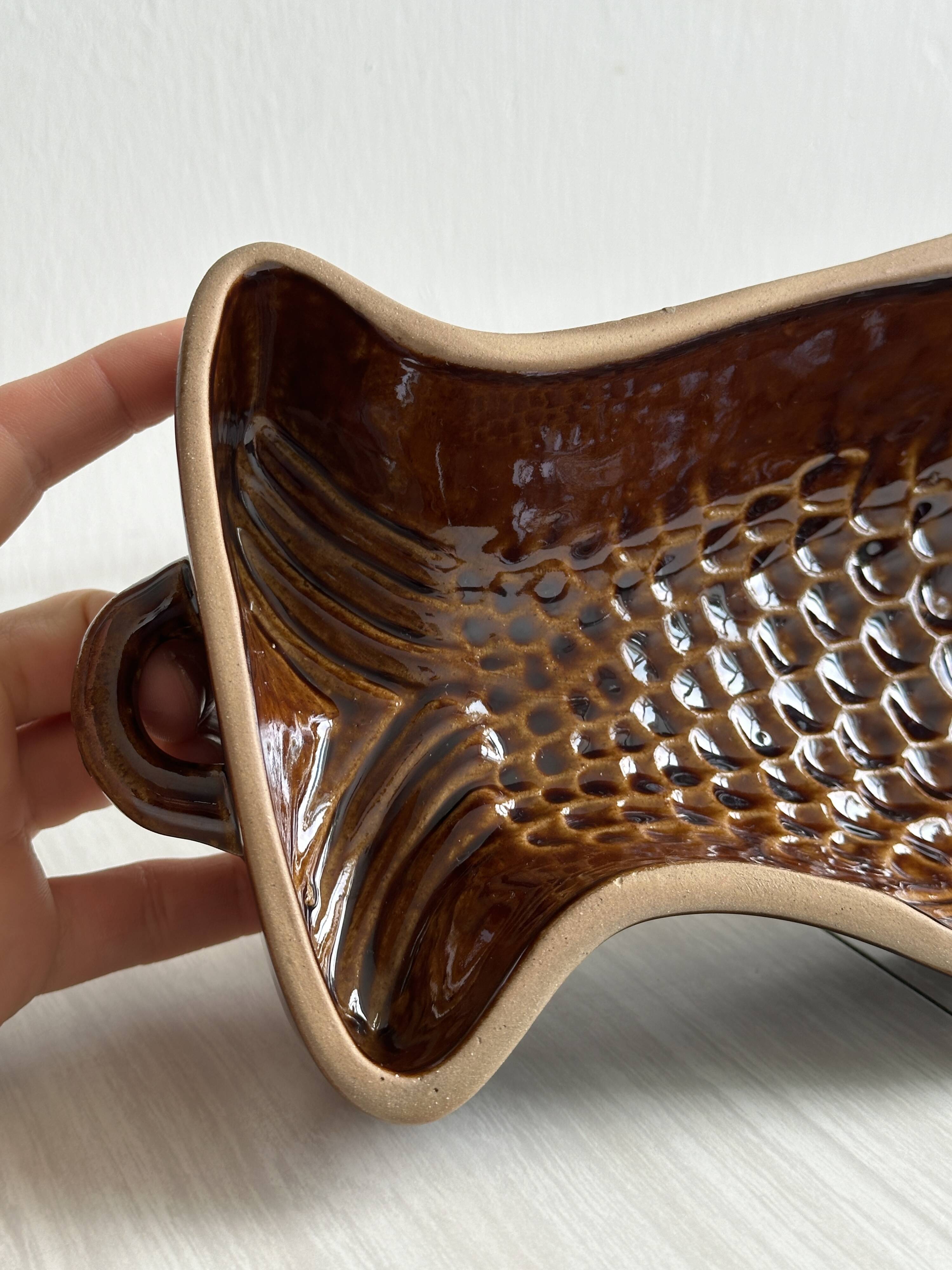 Ceramic fish dish