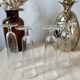 Ensemble de 4 flutes coupes de champagne vintage