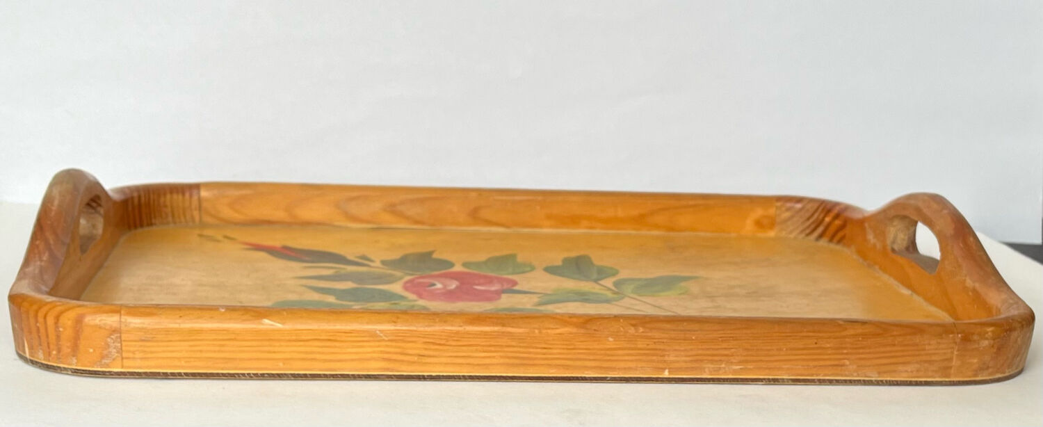 Painted wooden top