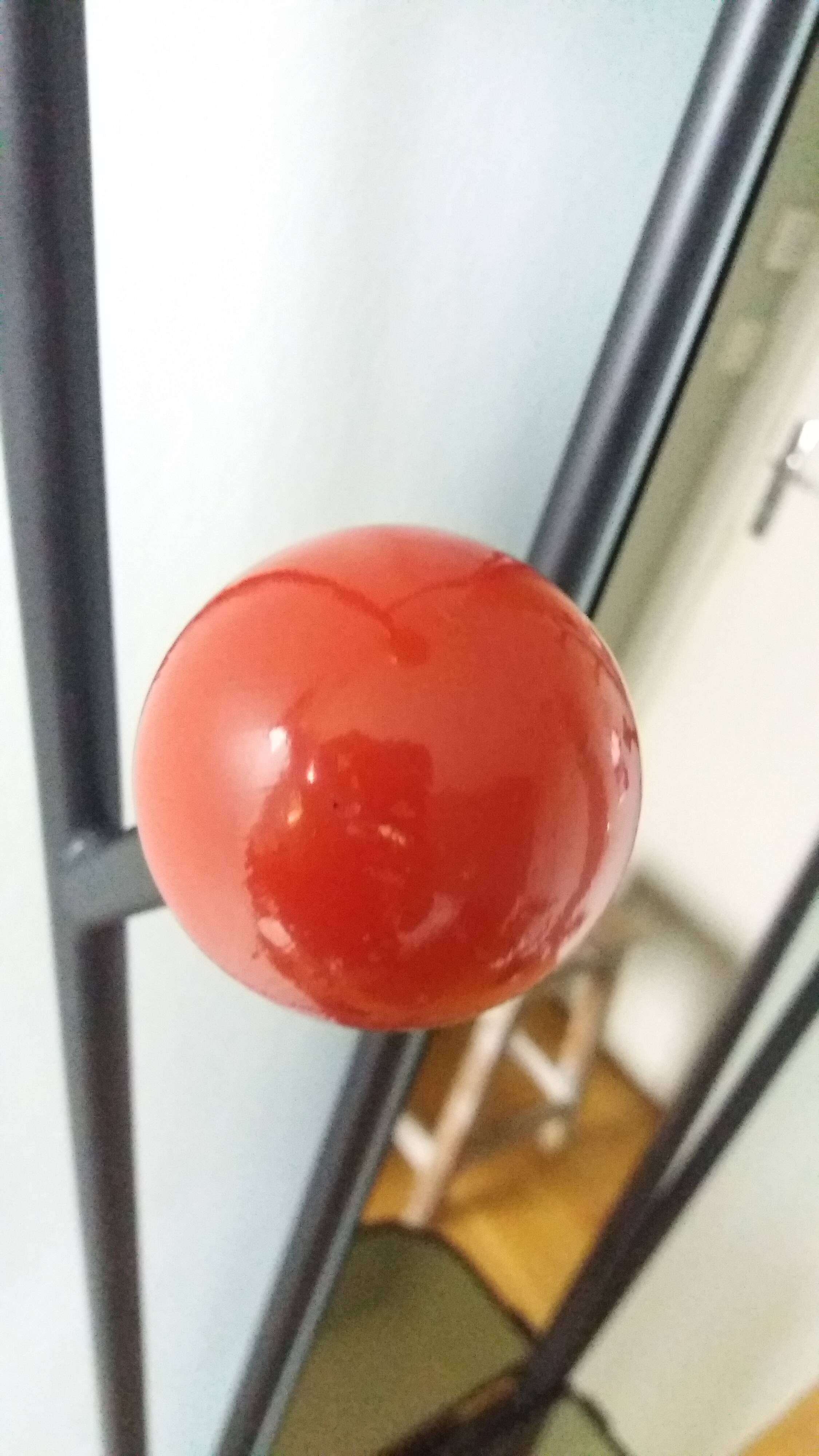 Vestiaire porte manteau boules de billard et miroir style Roger Feraud