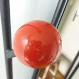 Vestiaire porte manteau boules de billard et miroir style Roger Feraud