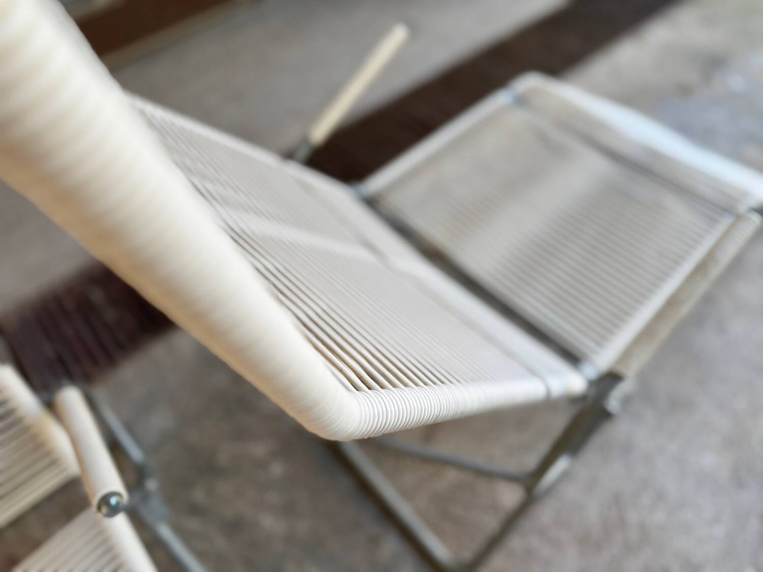 Altorfer 1158 deck chair, sun lounger, deckchair by Embru