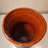 Grand vase céramique artisanal signé