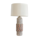 Guido Gambone enamelled ceramic lamp