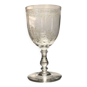 Verre à eau Baccarat avant 1936