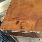 Old low sideboard in cherry wood