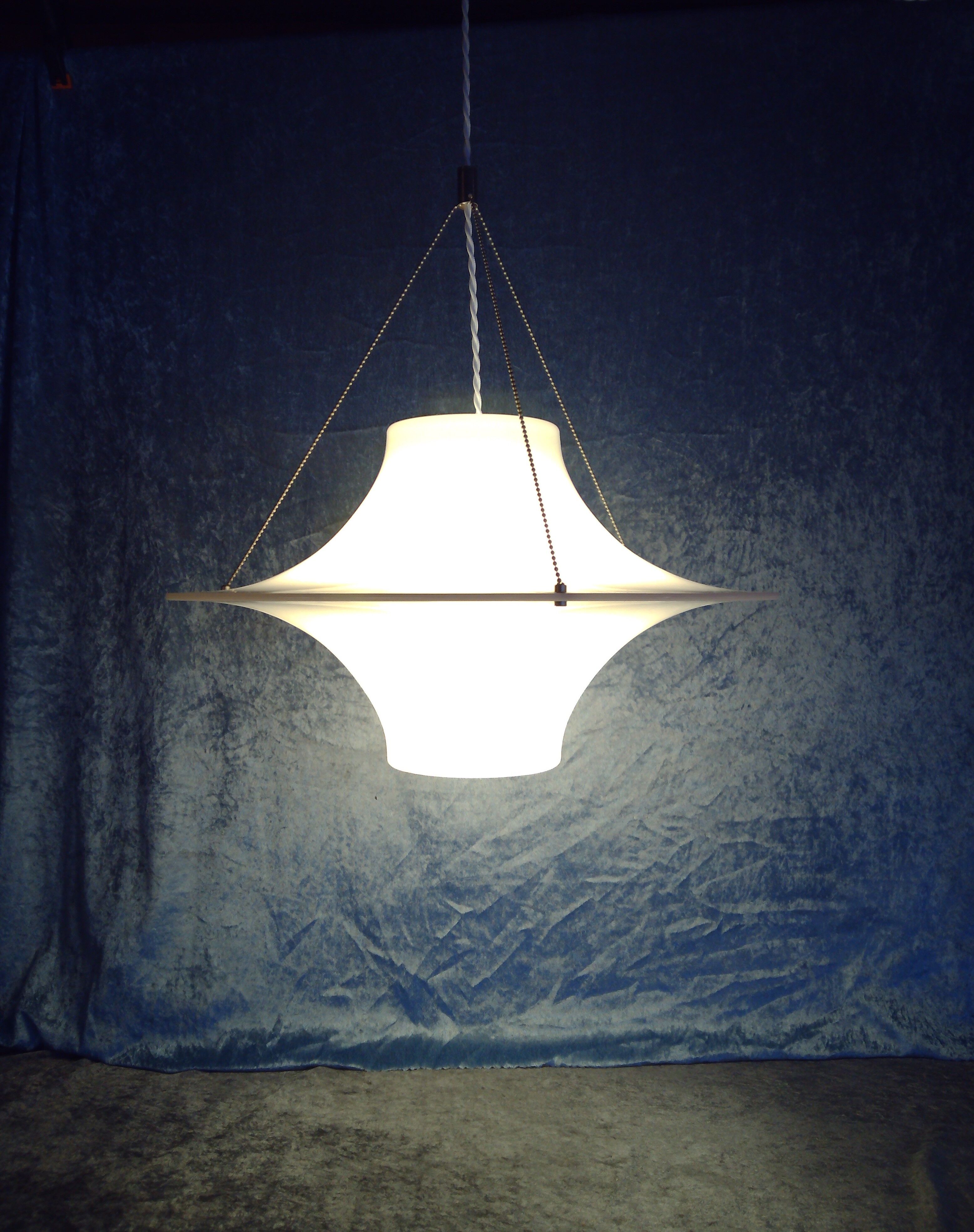 Lokki/Skyflyer pendant by Yki Nummi for Orno, Finland