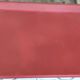 Sideboard in enamelled sheet metal two doors two drawers