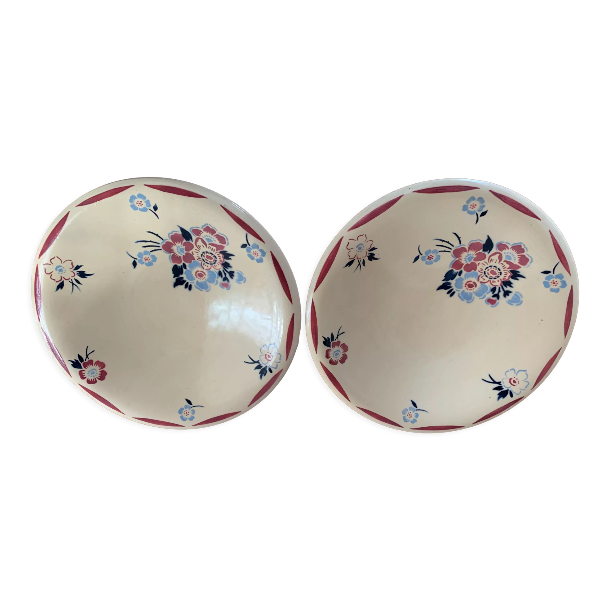 2 hollow plates K&G Luneville