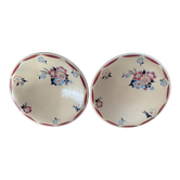 2 assiettes creuses K&G Luneville
