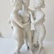 Porcelain Biscuit Sculpture of the Three Graces - Hertwig & Co