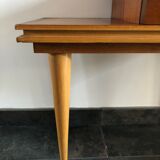 Vintage asymmetrical bedside table