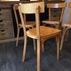 Série de 4 chaises bistrot baumann