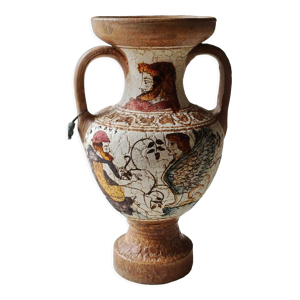 Vase amphore grec en terre cuite