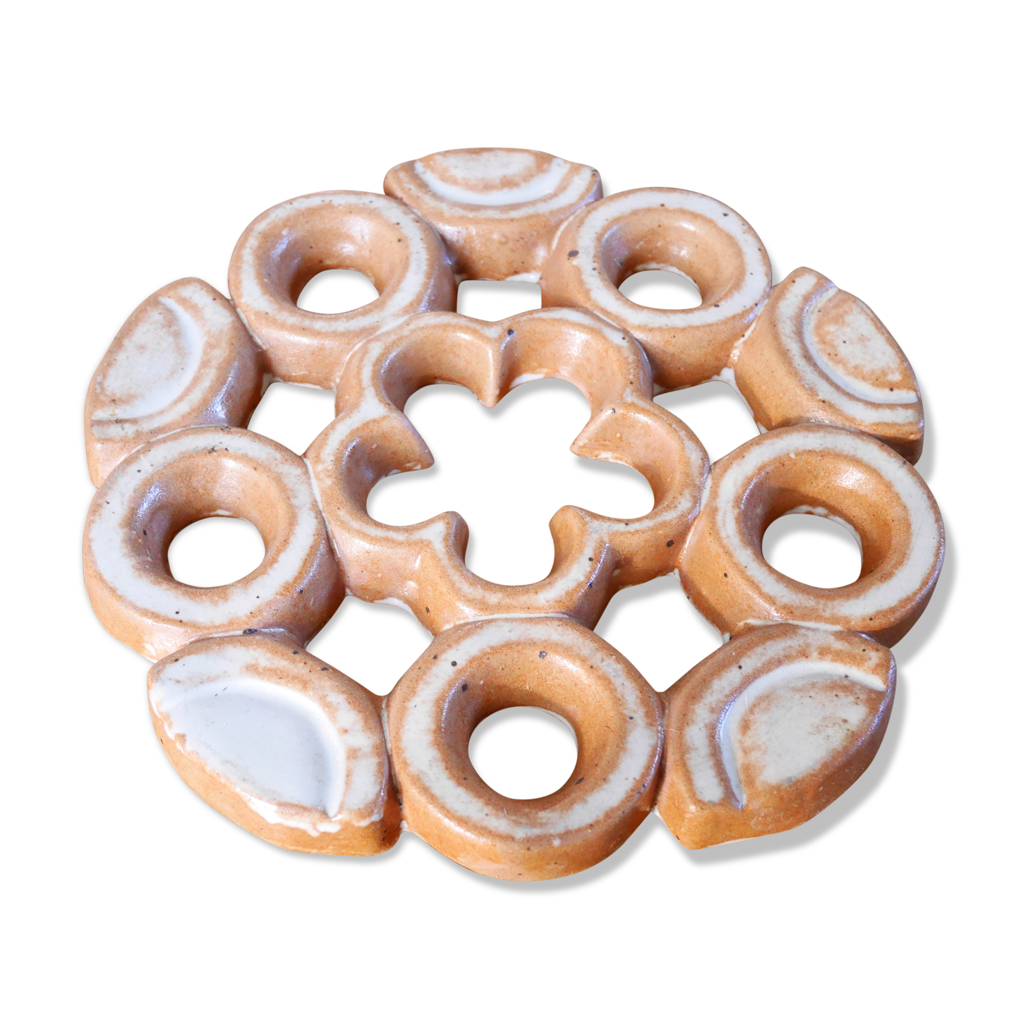 Sandstone flat underside