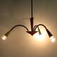 Vintage coloured spider chandelier 1950s