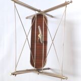 Folding magazine rack