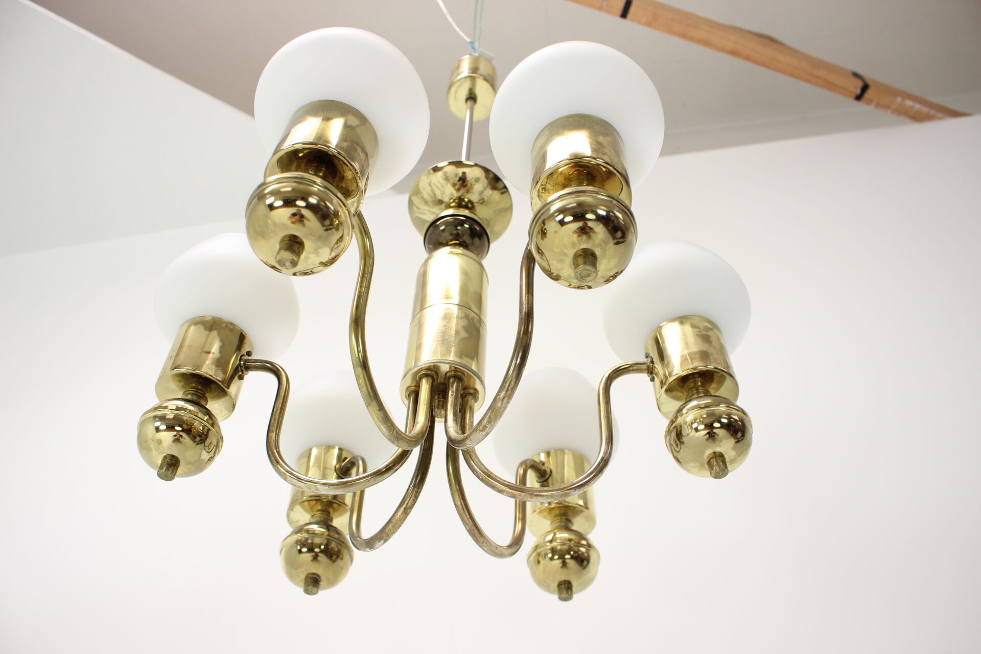 Mid-Century Chandelier/Kamenicky Senov, 1960's