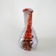 Glass vase, Italian design, 1970s, made in Italy