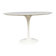 Original Knoll Tulip dining table in Carrara marble (120cm)