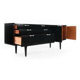 Black line with 6 drawers and 2 closets circa 1970