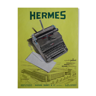 Advertising "Hermes" 1950s