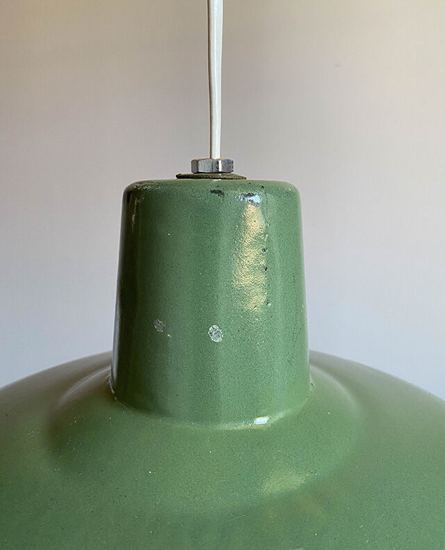 Industrial hanging khaki metal