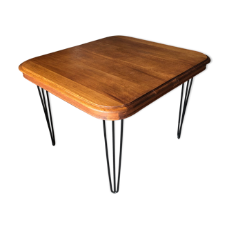 Square dining table revamped