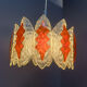 Acrylic space age chandelier by Marbach Leuchten, Germany, 1960s