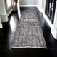 Vintage distressed turkish rug runner