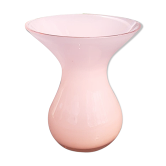 Pink opaline vase