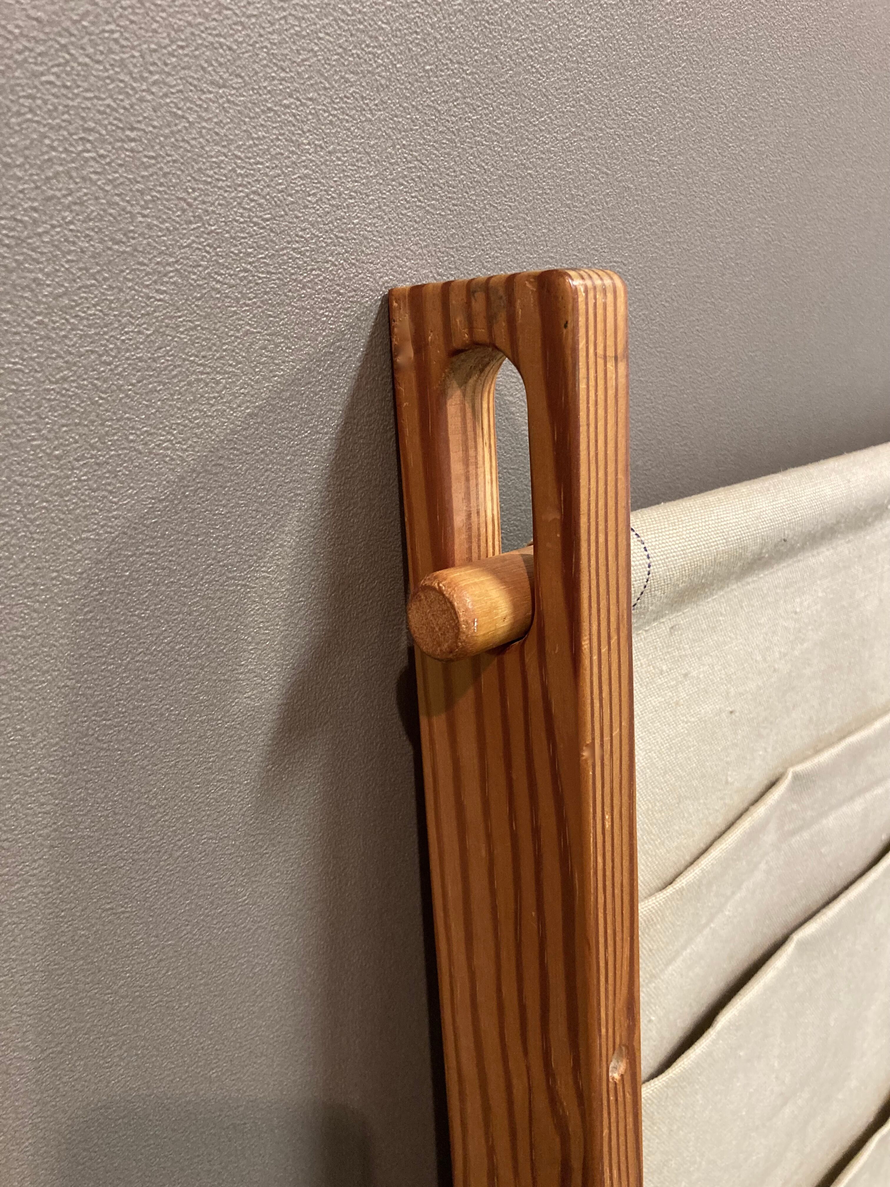 Scandinavian design magazine holder 1960