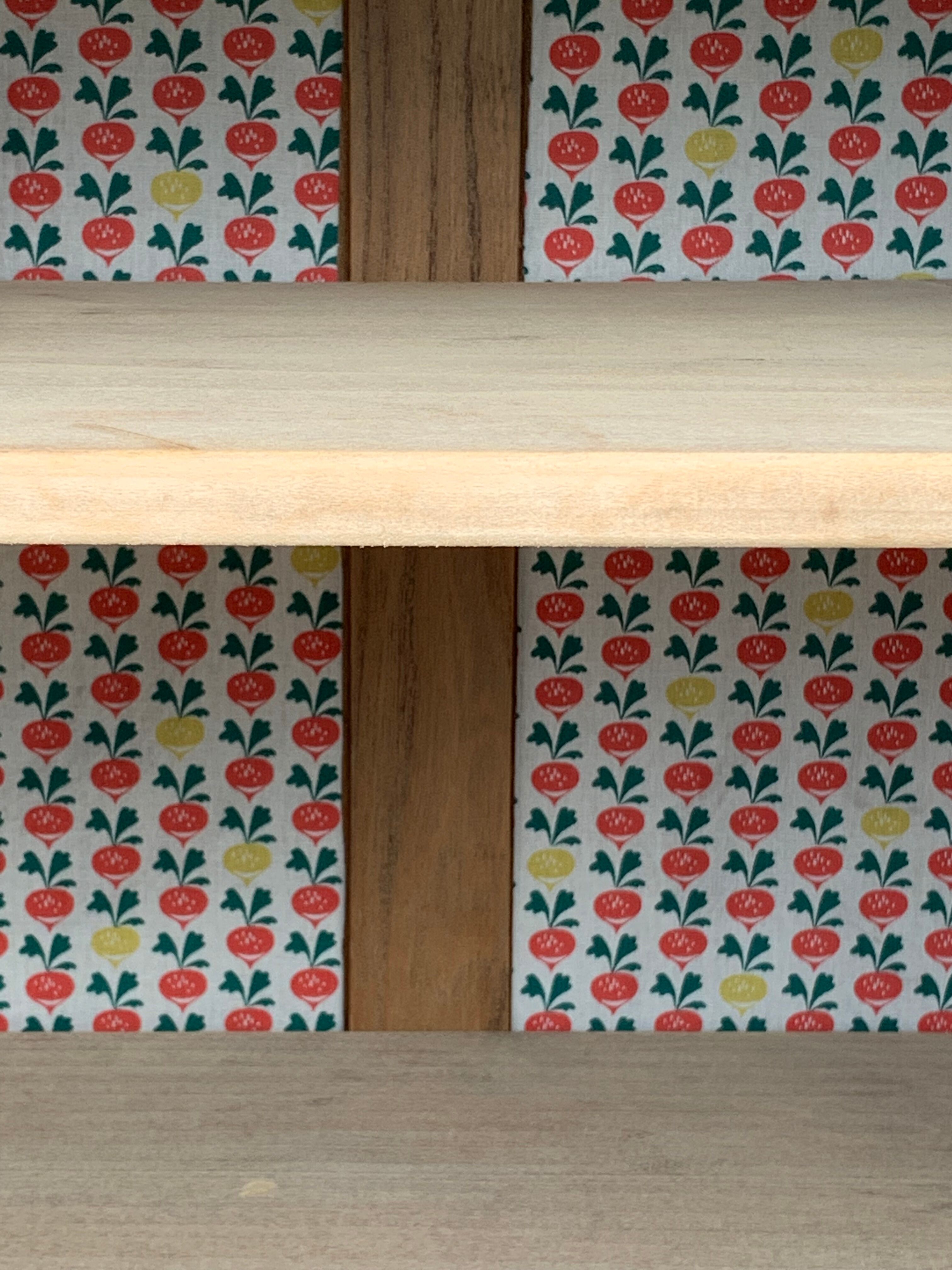 Parisian glazed wardrobe 1930 raw wood