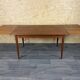 1960s 1970s Teak Extendable Dining Table Made in Denmark Danish Design