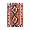 Tapis turc ushak kilim 176x114 cm décor en laine vintage minable kelim medium