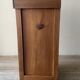 Rustic antique bedside table - country piece
