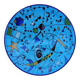 Decorative plate, abstract design, by Joan Miró.