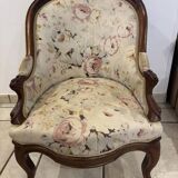 Fauteuil - Crapaud - Chauffeuse gondole Napoléon III