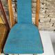 Set of 5 vintage spindle foot bistro chairs 1960"