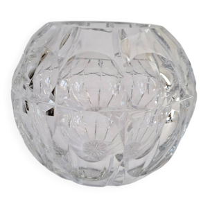vase boule cristal mid- - century