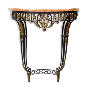Console fer forgé 1930