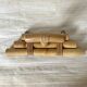 Vintage rattan coat rack a hook