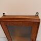 Vintage hanging display cabinet