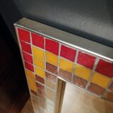 Vintage ceramic mirror