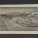 Lithograph by Henri Rivière The Pont des Saints-Pères and the Louvre