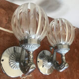Pair of fish sconces